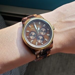 Michael Kors Tortoise Shell Brown Mk5038 Watch